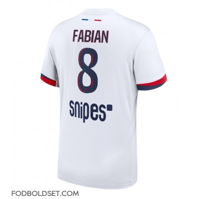 Paris Saint-Germain Fabian Ruiz #8 Udebanetrøje 2025-26 Kortærmet Paris Saint-Germain Fabian Ruiz #8 Udebanetrøje 2025-26 Kortærmet